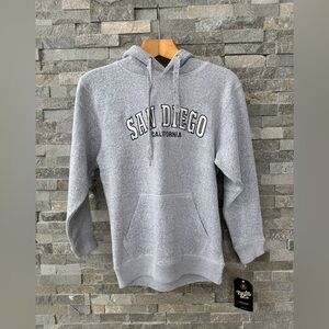 Adult Pacific & Co San Diego Grey Hoodie Sweatshirt S